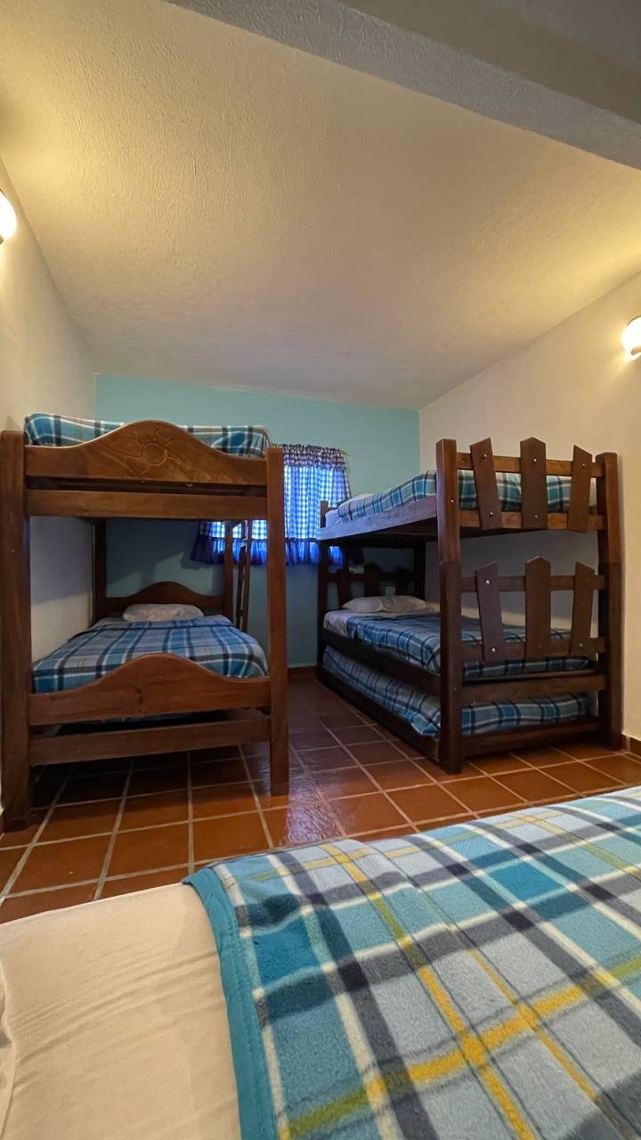 Camas multiples de la Cabana Invierno