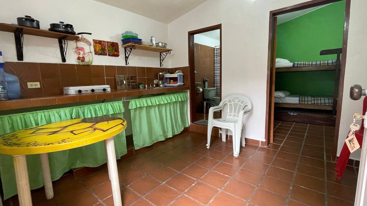 Cocina y comedor de la Cabana Otono