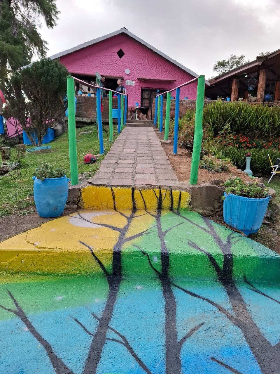 Entrada de la Cabaña Primavera