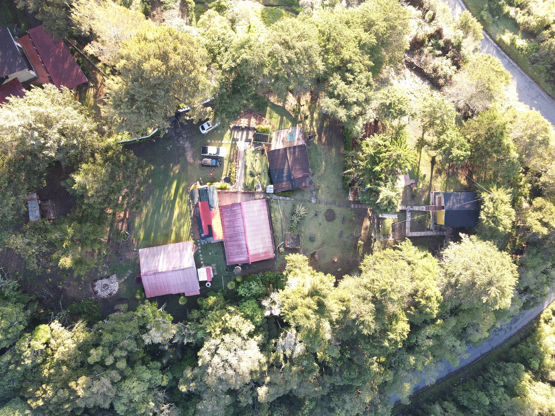 Salón y zonas comunes de Posada Otilia